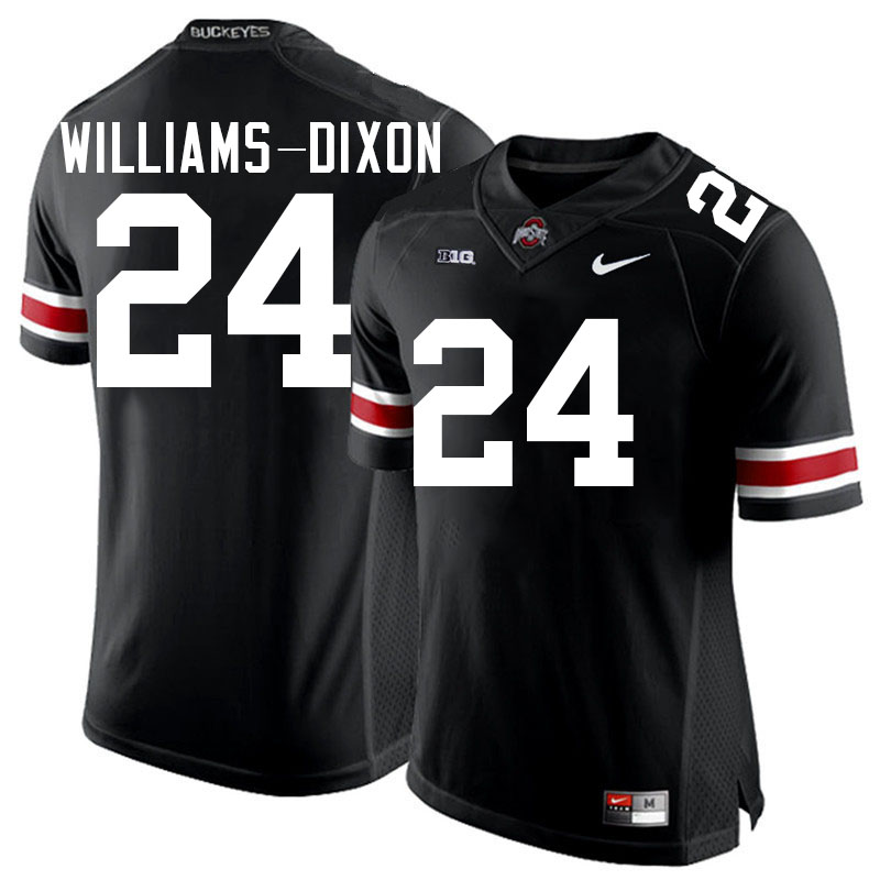 Sam Williams-Dixon Ohio State Buckeyes Jersey College Football Uniforms-Black